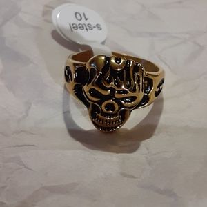 Stainless Steel Skull Ring